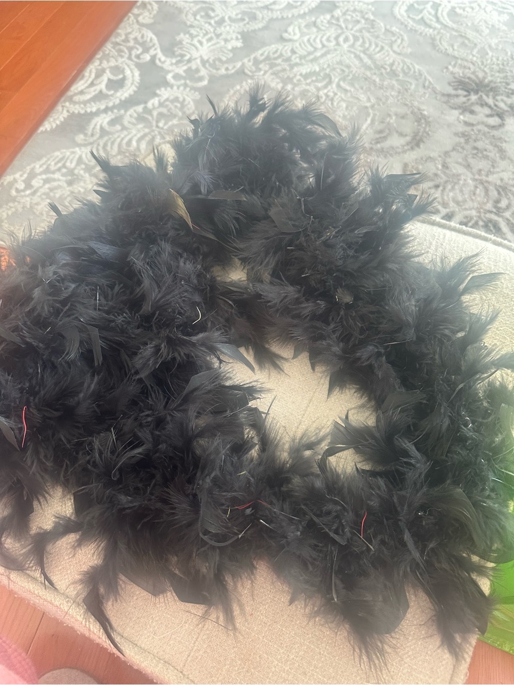 Black Feather Boa